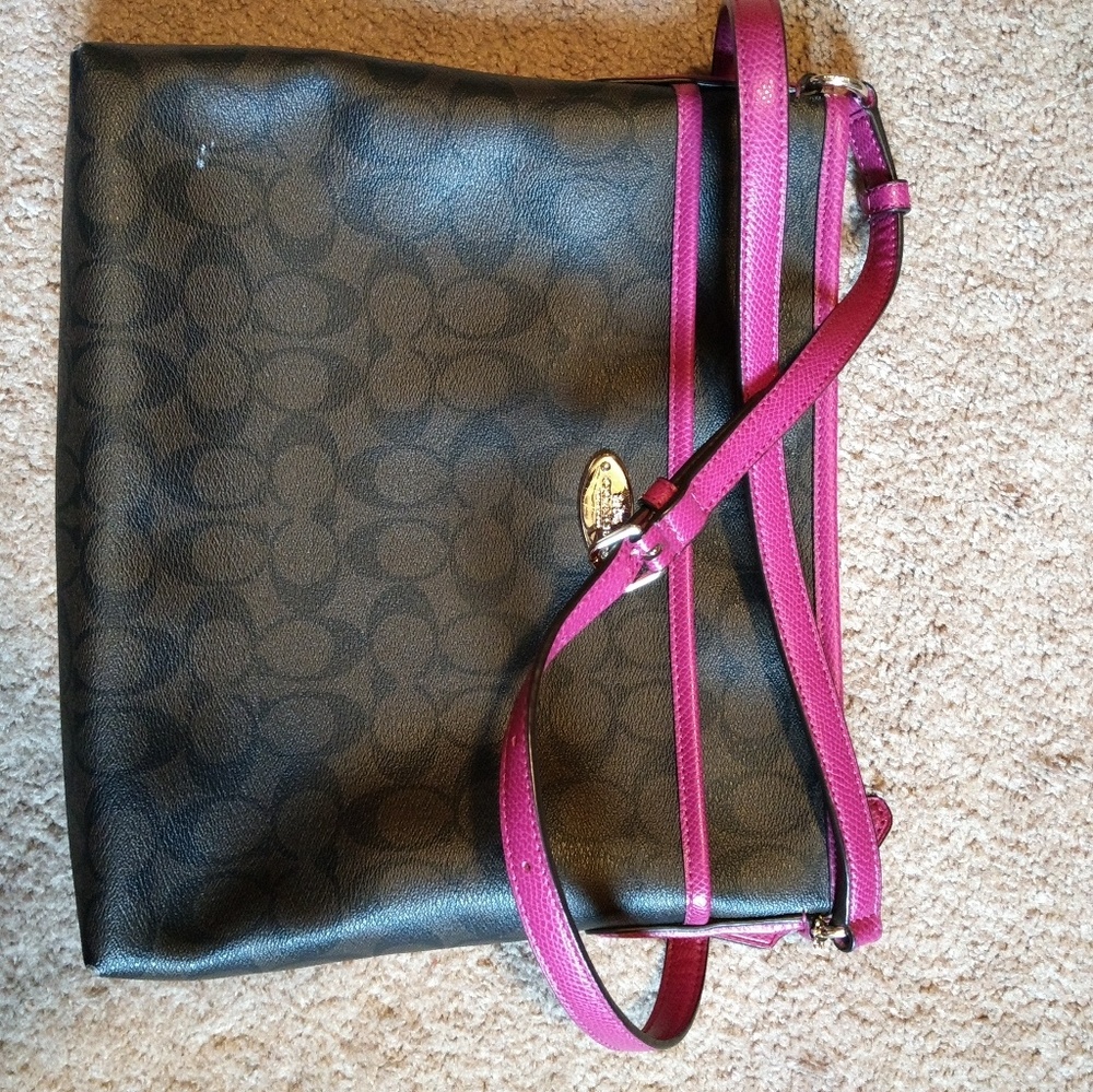 Coach leather crossbody